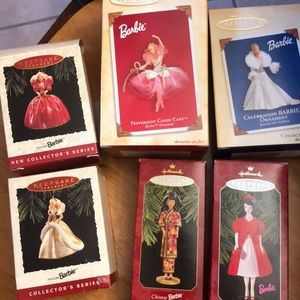 Hallmark Keepsake Barbie ornaments
